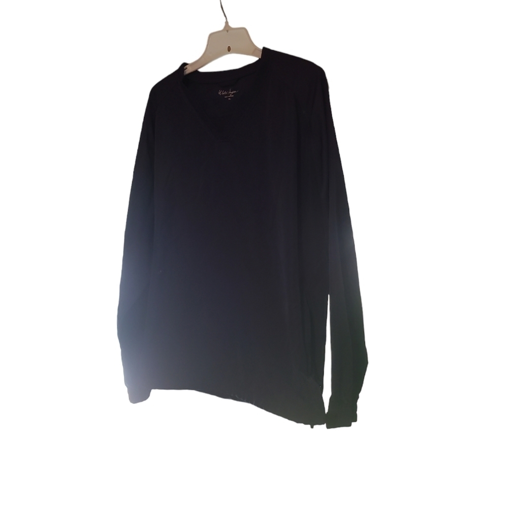 Walter Hagen Jacket Mens Size XL Navy Blue V-Neck Long Sleeve Polyester Pullover